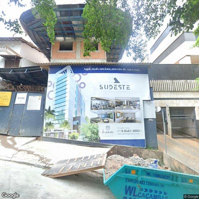 Imagem estática do "Street View" da localização