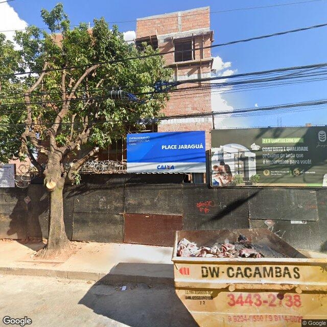 Imagem estática do "Street View" da localização