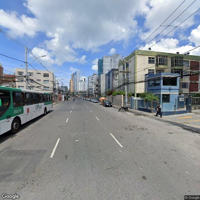 Imagem estática do "Street View" da localização