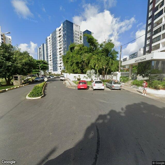 Imagem estática do "Street View" da localização