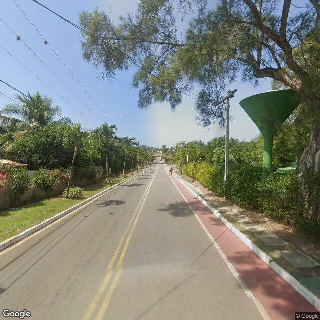 Imagem estática do "Street View" da localização