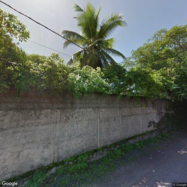 Imagem estática do "Street View" da localização