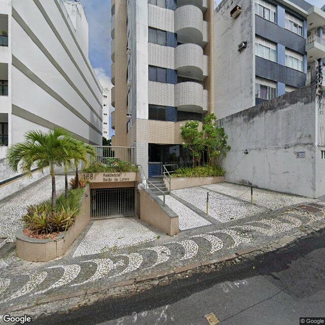 Imagem estática do "Street View" da localização