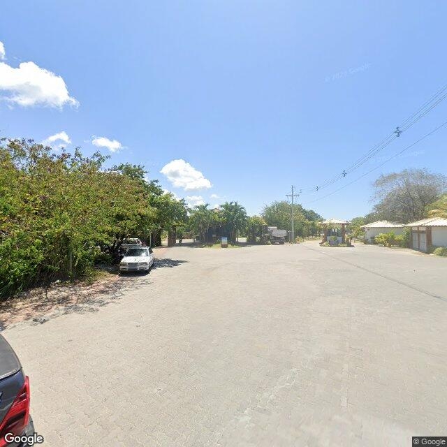 Imagem estática do "Street View" da localização