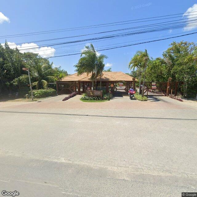 Imagem estática do "Street View" da localização