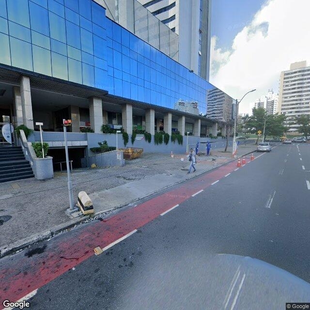 Imagem estática do "Street View" da localização