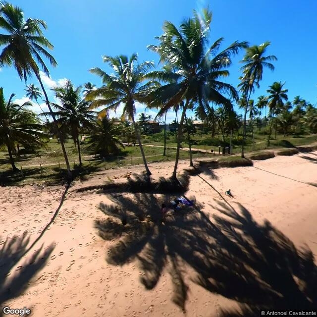 Imagem estática do "Street View" da localização