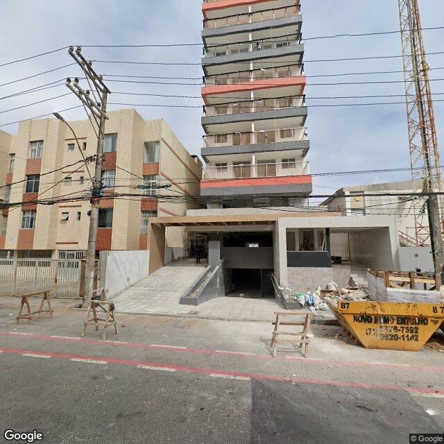 Imagem estática do "Street View" da localização