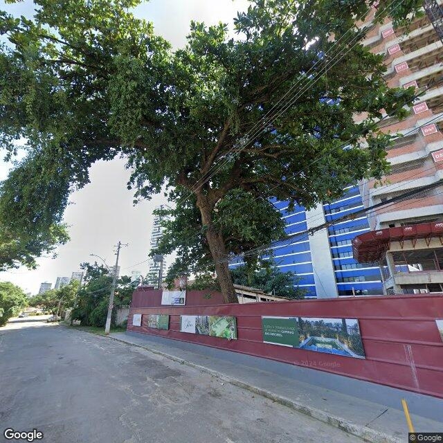 Imagem estática do "Street View" da localização