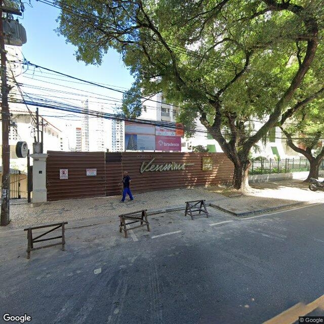 Imagem estática do "Street View" da localização