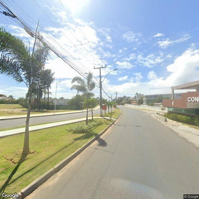 Imagem estática do "Street View" da localização