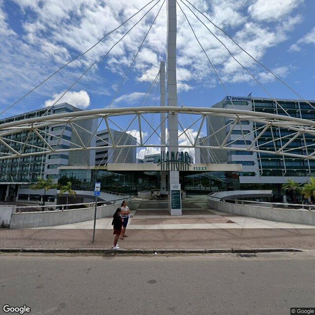 Imagem estática do "Street View" da localização