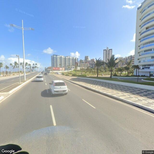Imagem estática do "Street View" da localização