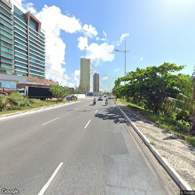 Imagem estática do "Street View" da localização