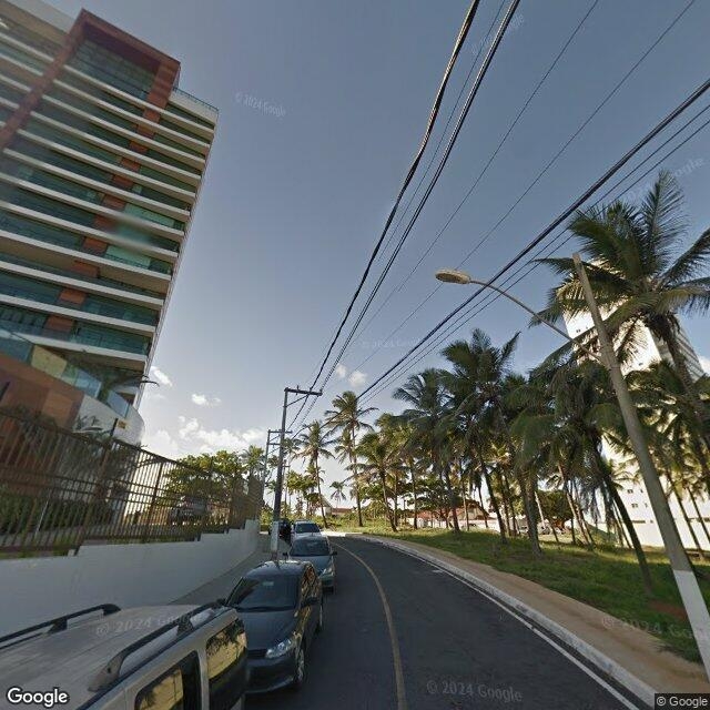 Imagem estática do "Street View" da localização