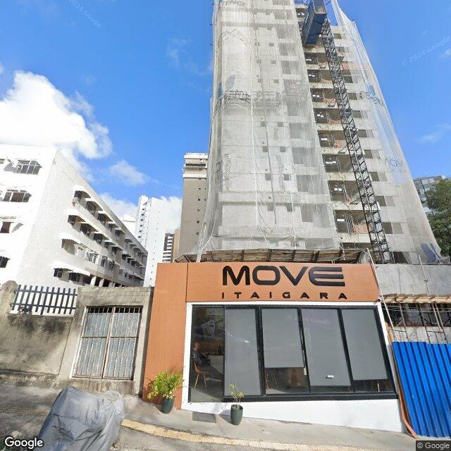 Imagem estática do "Street View" da localização