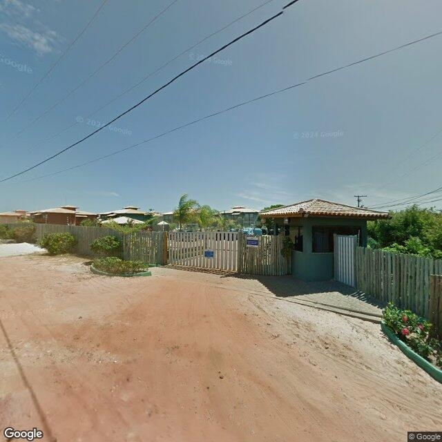 Imagem estática do "Street View" da localização