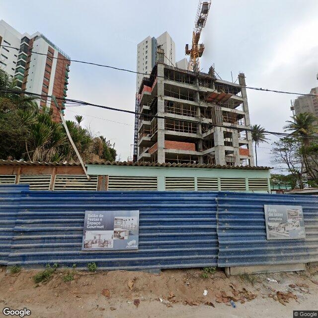 Imagem estática do "Street View" da localização