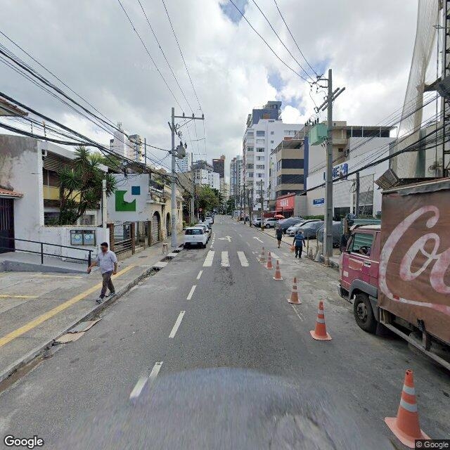 Imagem estática do "Street View" da localização