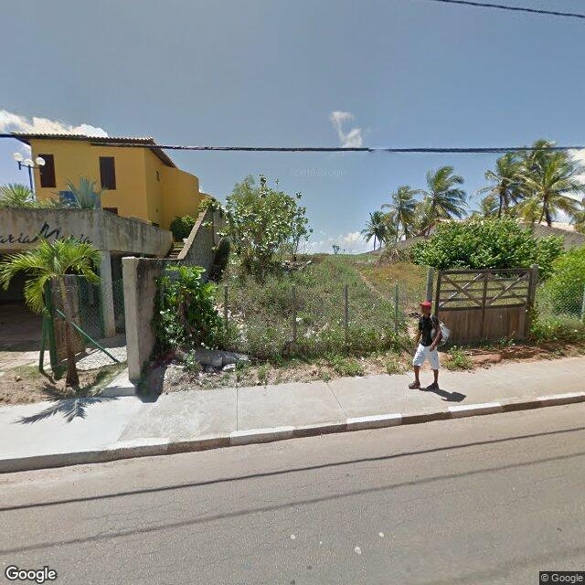 Imagem estática do "Street View" da localização