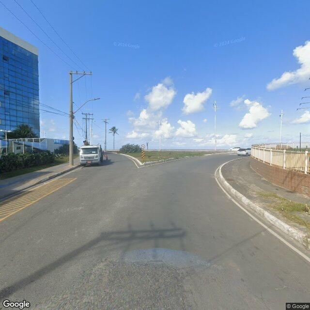 Imagem estática do "Street View" da localização