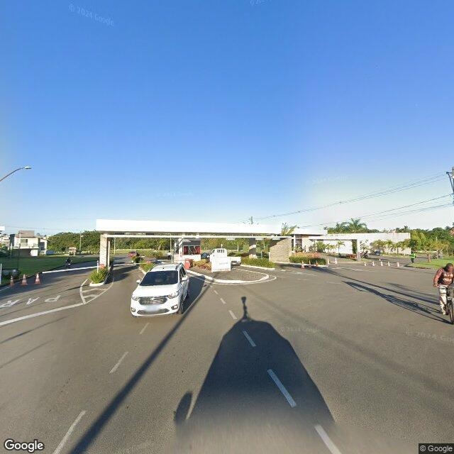 Imagem estática do "Street View" da localização