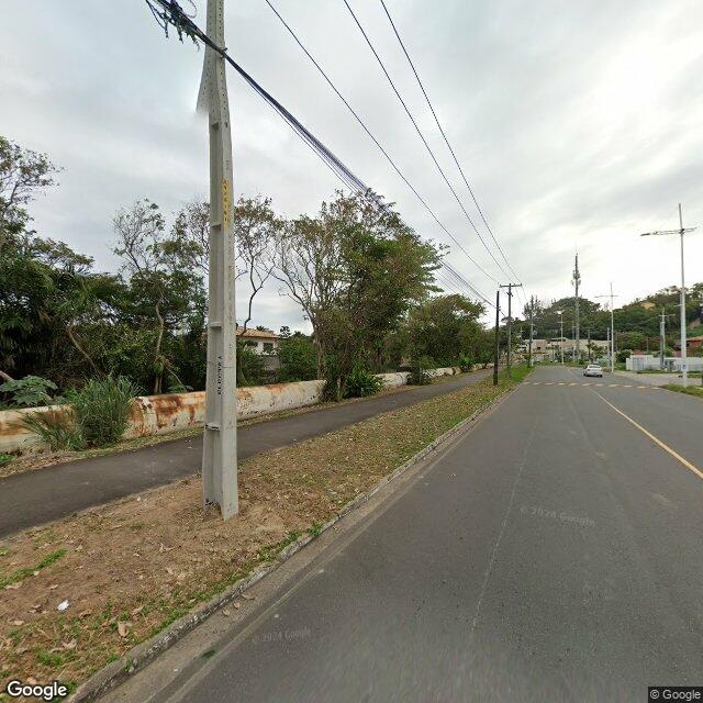 Imagem estática do "Street View" da localização