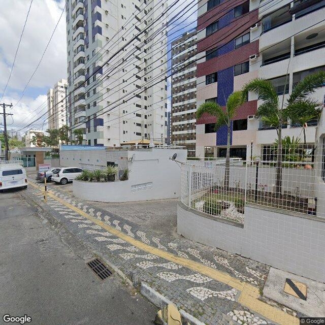 Imagem estática do "Street View" da localização