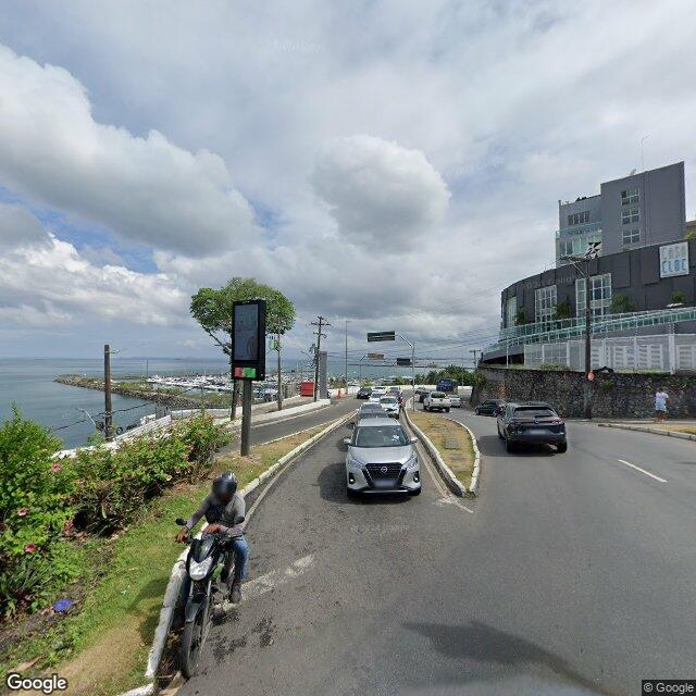 Imagem estática do "Street View" da localização