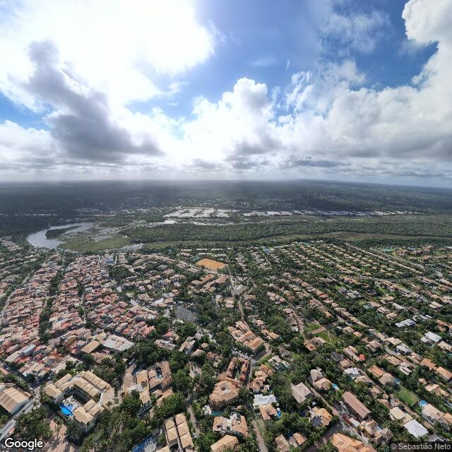 Imagem estática do "Street View" da localização