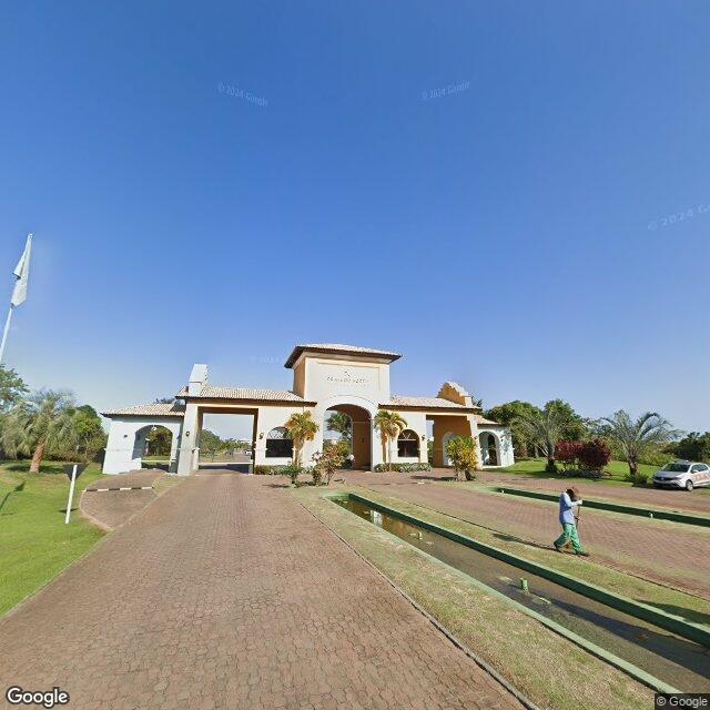 Imagem estática do "Street View" da localização