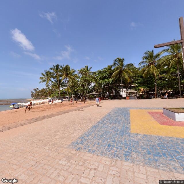 Imagem estática do "Street View" da localização