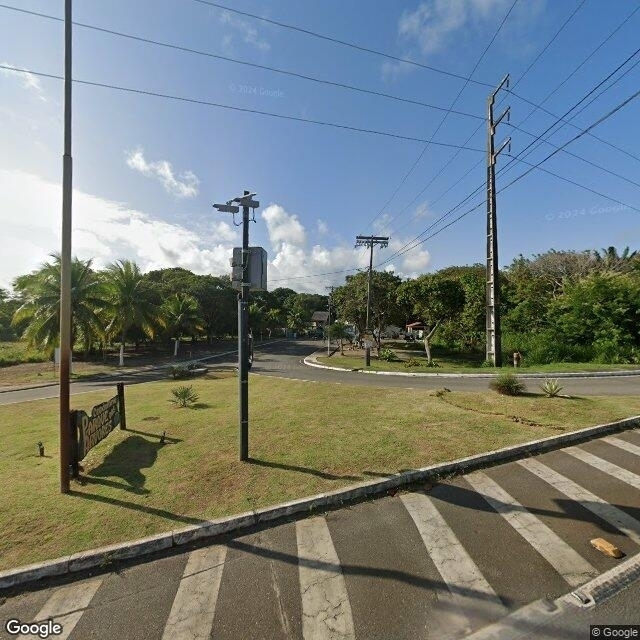 Imagem estática do "Street View" da localização