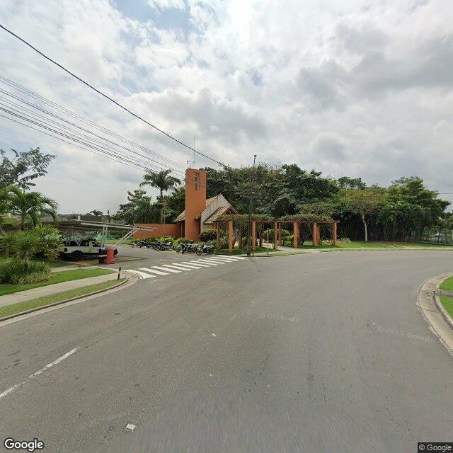 Imagem estática do "Street View" da localização