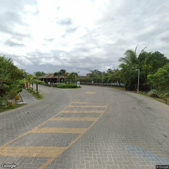 Imagem estática do "Street View" da localização