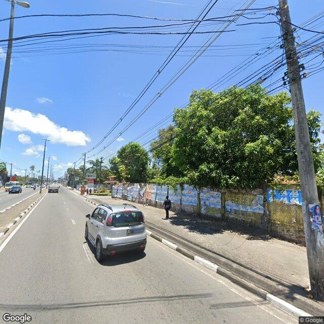 Imagem estática do "Street View" da localização