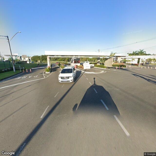 Imagem estática do "Street View" da localização