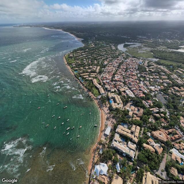 Imagem estática do "Street View" da localização