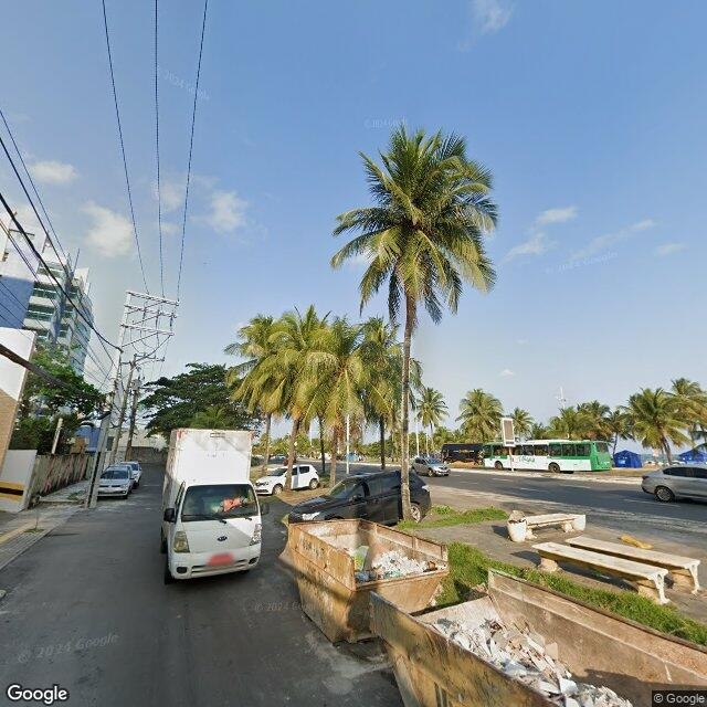 Imagem estática do "Street View" da localização