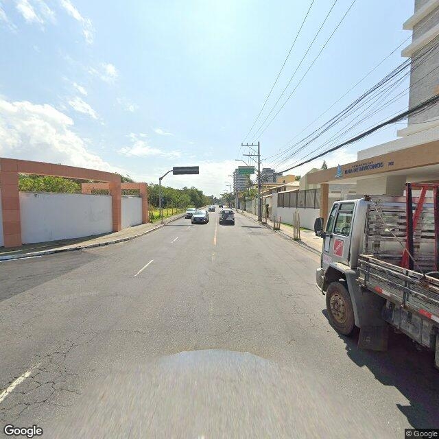 Imagem estática do "Street View" da localização