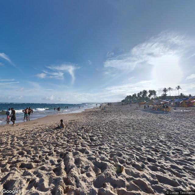 Imagem estática do "Street View" da localização