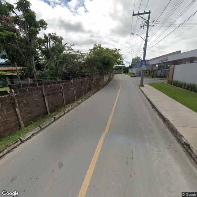 Imagem estática do "Street View" da localização