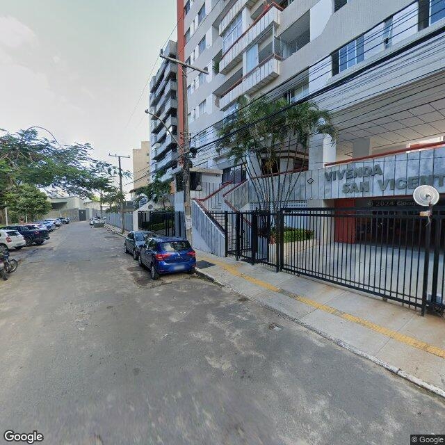 Imagem estática do "Street View" da localização