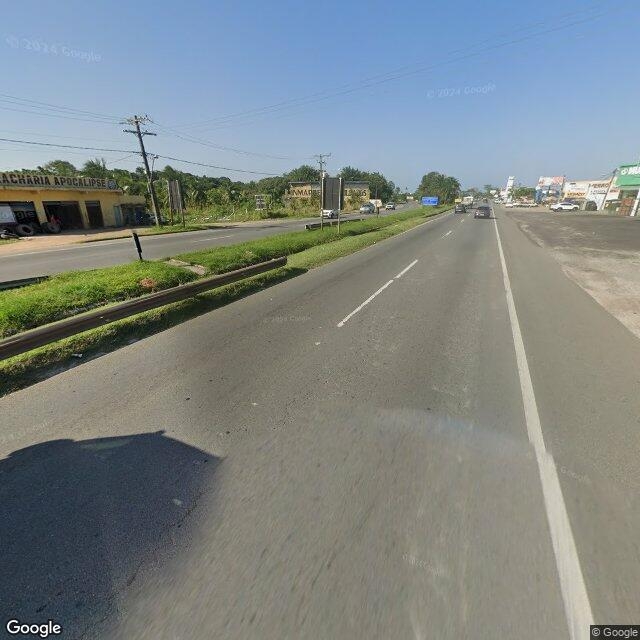 Imagem estática do "Street View" da localização