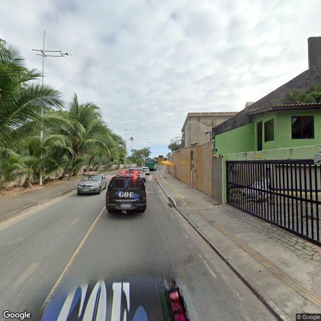 Imagem estática do "Street View" da localização