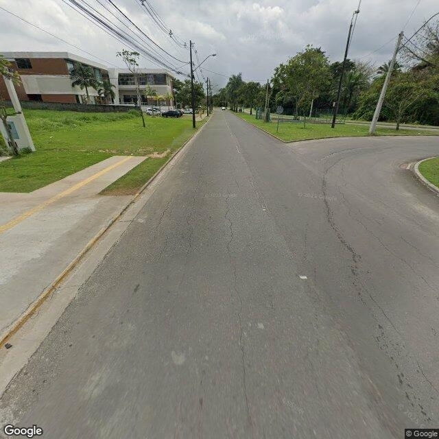 Imagem estática do "Street View" da localização