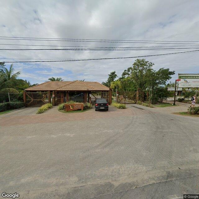 Imagem estática do "Street View" da localização