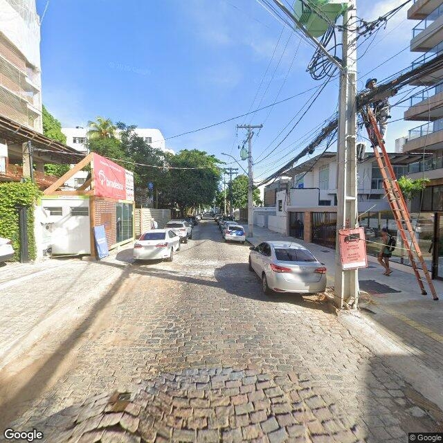 Imagem estática do "Street View" da localização