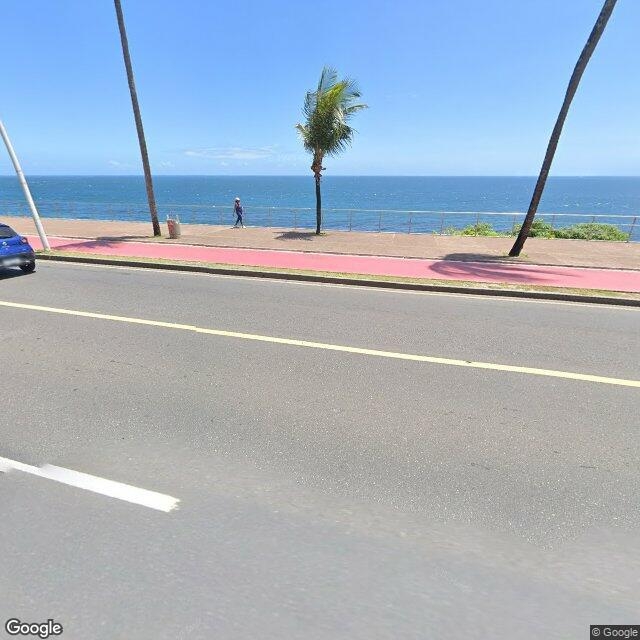 Imagem estática do "Street View" da localização