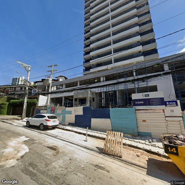 Imagem estática do "Street View" da localização